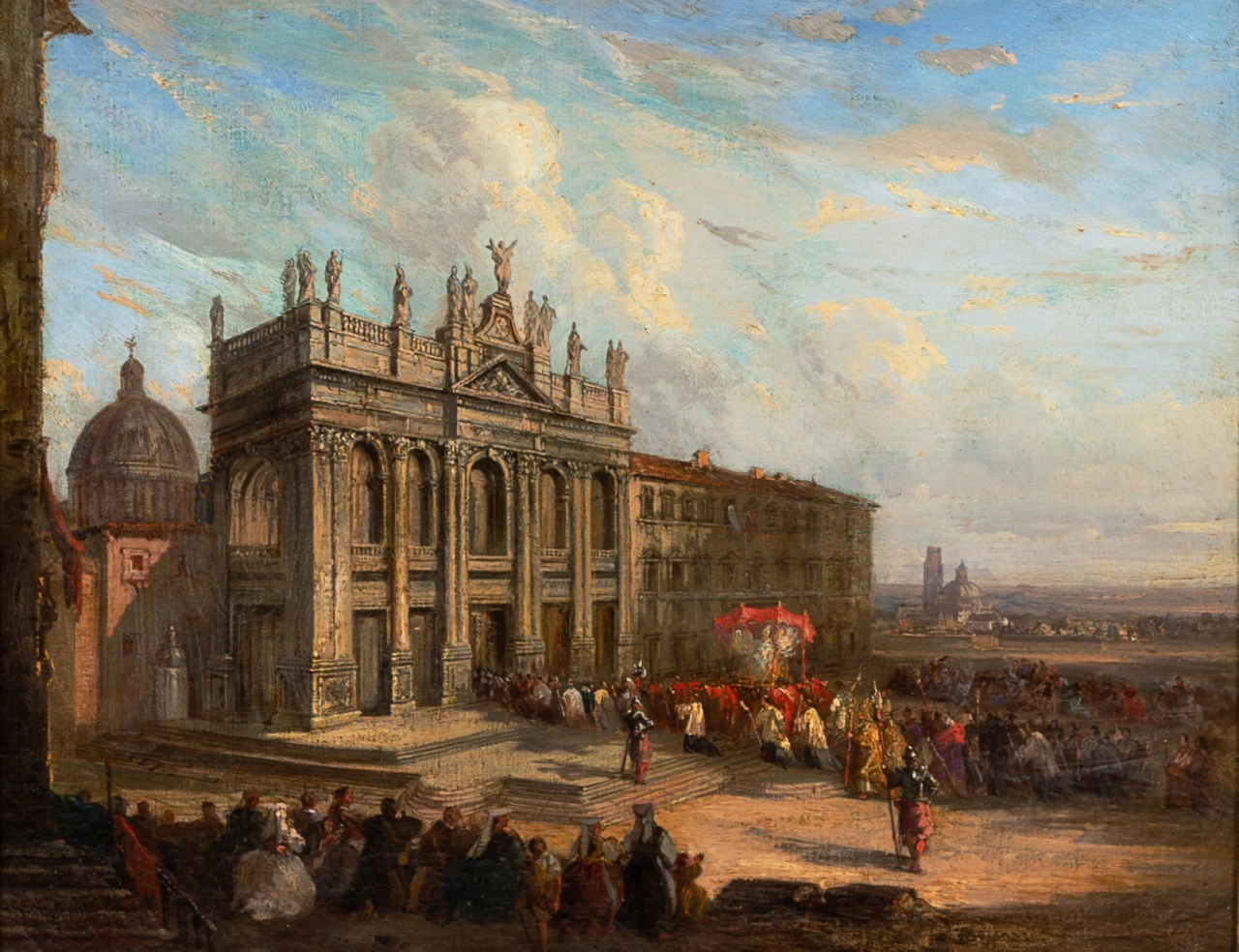 La visita papale di Papa Pio IX